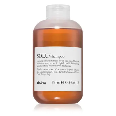 Davines Essential Haircare SOLU Shampoo mélyen tisztító sampon frissítő hatással 250 ml