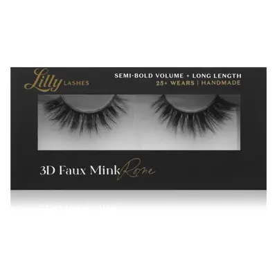 Lilly Lashes 3D Faux Mink műszempillák típus Rome 1 pár