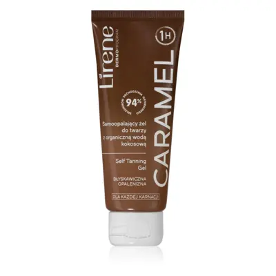 Lirene Perfect Tan önbarnító zselé az arcra 75 ml