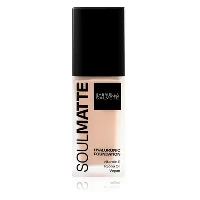 Gabriella Salvete SoulMatte tartós alapozó matt hatással árnyalat 01N Porcelain Neutral 30 ml