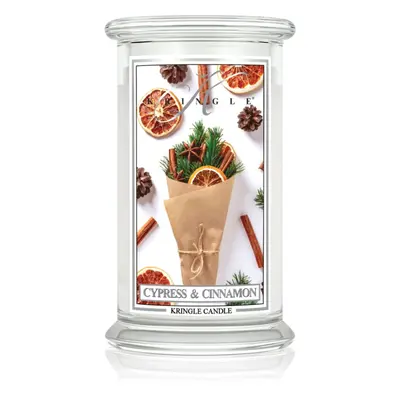 Kringle Candle Cypress & Cinnamon illatgyertya 624 g