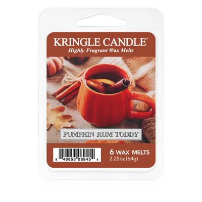 Kringle Candle Pumpkin Rum Toddy illatos viasz aromalámpába 64 g