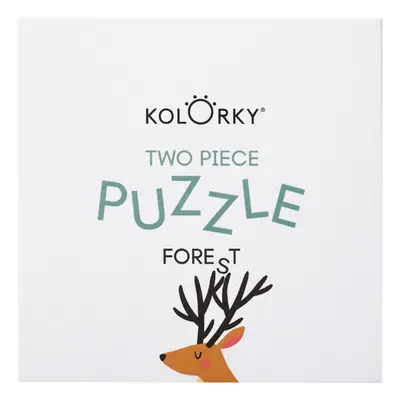 Kolorky Puzzle Two Piece Forest kirakó 10 db