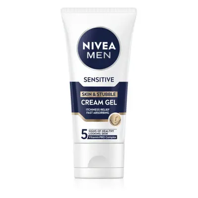 NIVEA MEN Sensitive krémes gél az arcbőr megnyugtatására uraknak 50 ml