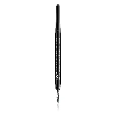 NYX Professional Makeup Precision Brow Pencil szemöldök ceruza árnyalat 06 Black 0.13 g