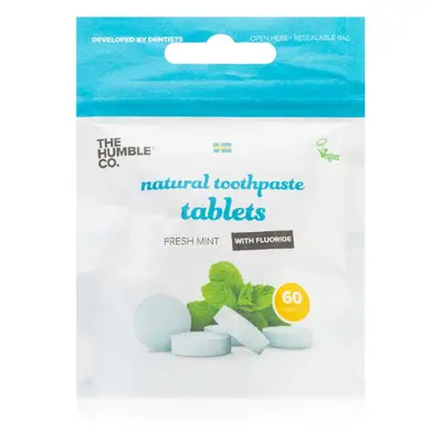 The Humble Co. Natural Toothpaste Tablets drazsé Fresh Mint 60 db