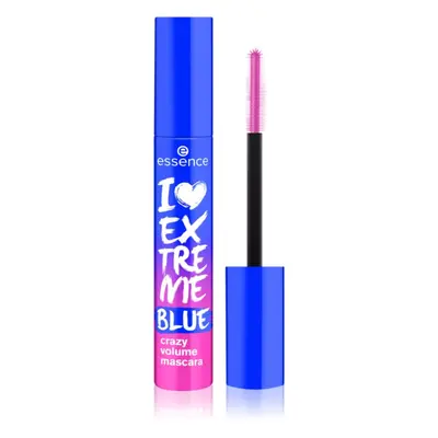 essence I LOVE EXTREME dúsító szempillaspirál árnyalat Blue 12 ml