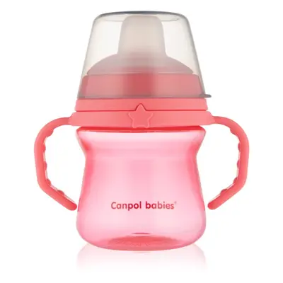 Canpol babies FirstCup 150 ml bögre Pink 6m+ 150 ml