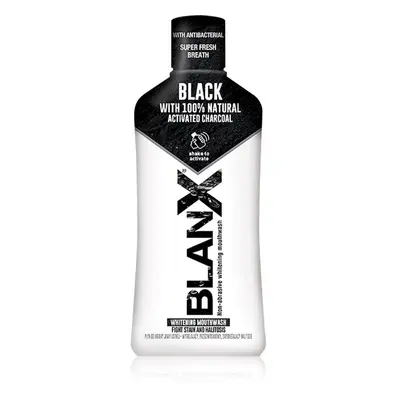 BlanX Black Mouthwash fehérítő szájvíz aktív szénnel 500 ml