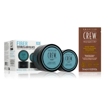 American Crew Fiber Duo Gift Set szett hajra uraknak