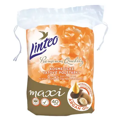 Linteo Premium Maxi sminklemosó vattakorong Argan Oil 40 db