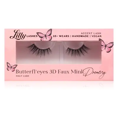 Lilly Lashes 3D Faux Mink Butterfl'eyes műszempillák típus Dreamy 1 pár