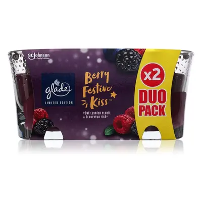 GLADE Berry Festive Kiss DUO illatgyertya 2x112 g