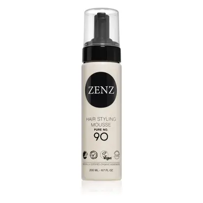 ZENZ Organic Pure No. 90 fixáló hab a hajformázáshoz, melyhez magas hőfokot használunk 200 ml