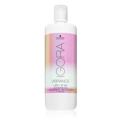 Schwarzkopf Professional IGORA Vibrance színelőhívó emulzió géles textúrájú 1,9% / 6 Vol. 1000 m