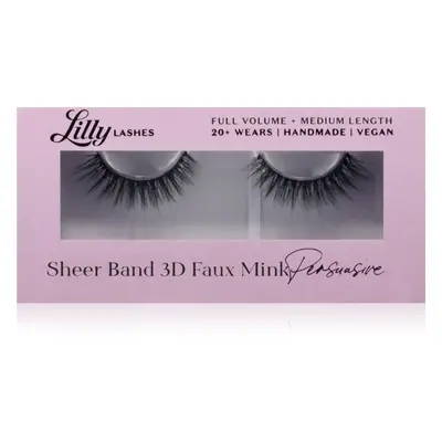 Lilly Lashes 3D Faux Mink műszempillák típus Persuasive 1 pár