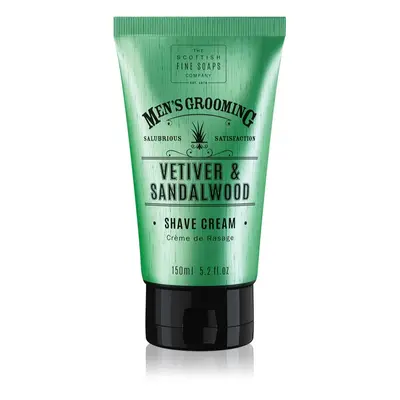 Scottish Fine Soaps Men’s Grooming Vetiver & Sandalwood borotválkozási krém uraknak 150 ml