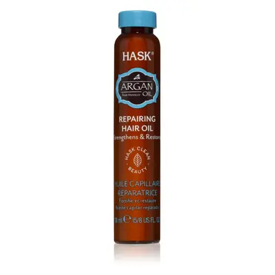 HASK Argan Oil regeneráló olaj a károsult hajra 18 ml