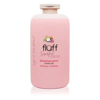 Fluff Superfood tusfürdő gél Coconut Water & Raspberry 500 ml