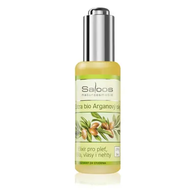 Saloos Cold Pressed Oils Extra Bio Argan bio argánolaj fiatalító hatással 50 ml