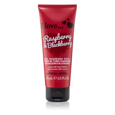 I love... Raspberry & Blackberry kézkrém 75 ml