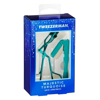 Tweezerman Majestic Turquoise ajándékszett a szempillákra