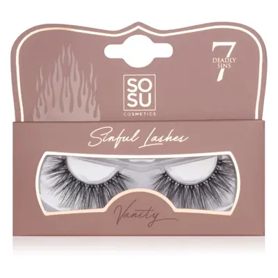 SOSU Cosmetics Deadly Sins Lashes műszempillák Vanity 1 db