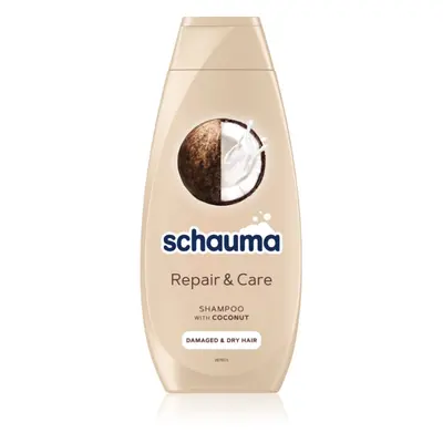 Schwarzkopf Schauma Repair & Care sampon száraz és sérült hajra kókuszzal 400 ml