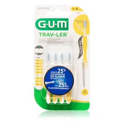 G.U.M Trav-Ler Interdental fogköztisztító kefék 1,3mm 4 db