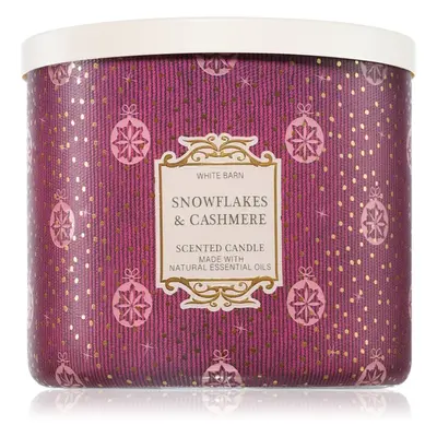 Bath & Body Works Snowflakes & Cashmere illatgyertya 411 g