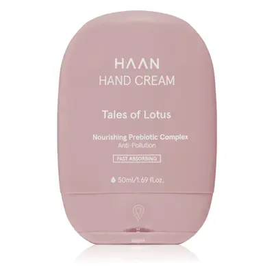 HAAN Hand Care Hand Cream gyorsan felszívódó kézkém prebiotikumokkal Tales of Lotus 50 ml