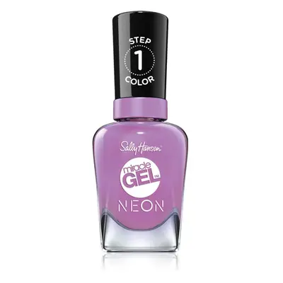 Sally Hansen Miracle Gel™ géles körömlakk UV/LED lámpa használata nélkül árnyalat 054 Violet Vol