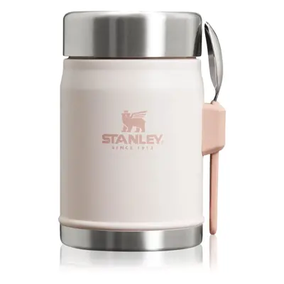 Stanley The Legendary Food Jar + Spork ételdoboz villával Rose Quartz 400 ml