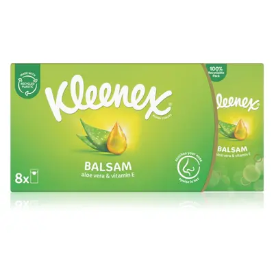 Kleenex Balsam BalmCare papírzsebkendő 8x9 db