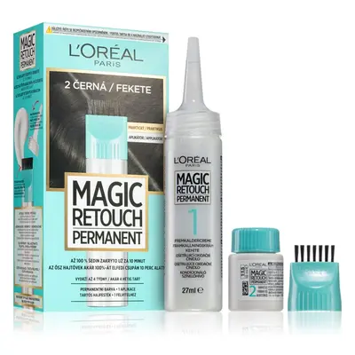 L’Oréal Paris Magic Retouch Permanent tonizáló festék a lenőtt hajra applikátorral árnyalat 2 BL