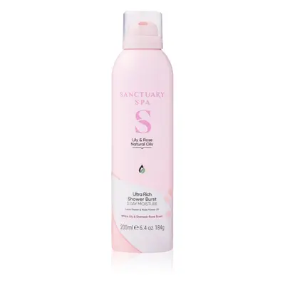 Sanctuary Spa Lily & Rose tusoló hab tápláló hatással 200 ml