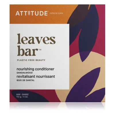 Attitude Leaves Bar Sandalwood szilárd hajkondicionáló tápláló hatással 113 g