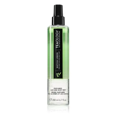 Teaology Body Mist Lemon Matcha Tea testápoló spray matcha teával citrus 200 ml