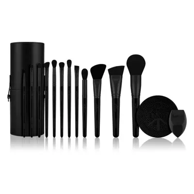 Luvia Cosmetics Prime Vegan Pro Black Edition ecset szett 12 db