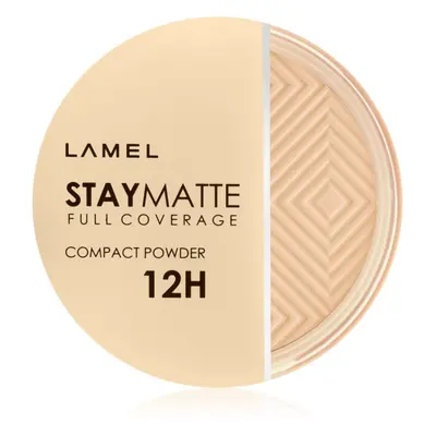 LAMEL BASIC Stay Matte mattító púder árnyalat 401 12 g