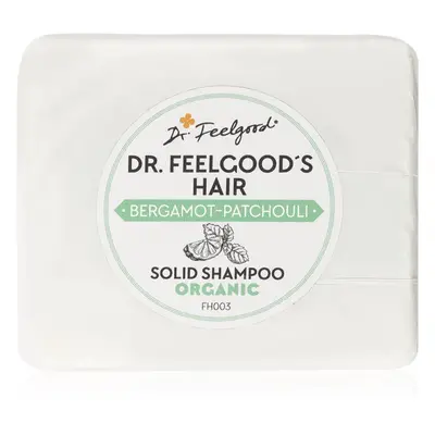 Dr. Feelgood Bergamot-Patchouli organikus szilárd sampon 100 g