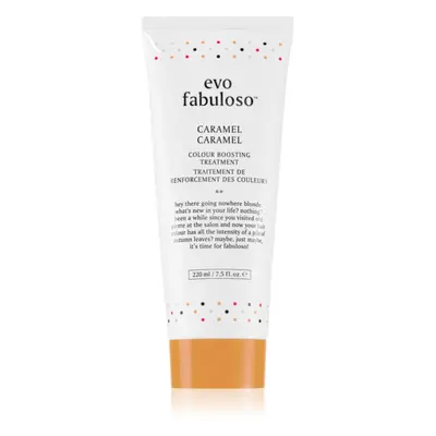 EVO Fabuloso Colour Boosting Treatment kondicionáló a hajszín élénkítéséért árnyalat Caramel 220