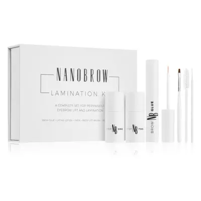 Nanobrow Lamination Kit Szemöldökformázó készlet