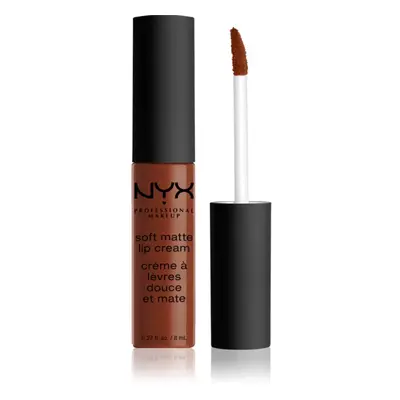 NYX Professional Makeup Soft Matte Lip Cream matt folyékony állagú ajakrúzs árnyalat 23 Berlin 8