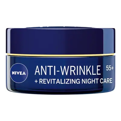 Nivea Revitalizing megújító éjszakai krém a ráncok ellen 55+ 50 ml