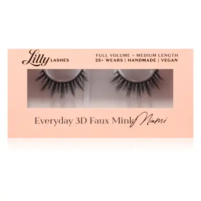 Lilly Lashes Everyday 3D Faux Mink műszempillák típus Everyday Miami 1 pár