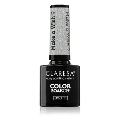 Claresa SoakOff UV/LED Color Make a Wish géles körömlakk árnyalat 9 5 g