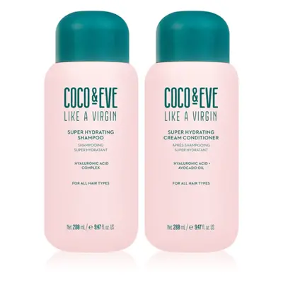 Coco & Eve Like A Virgin Super Hydration Kit szett a hidratálásért és a fényért