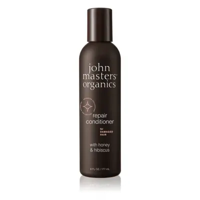 John Masters Organics Honey & Hibiscus Conditioner megújító kondicionáló a károsult hajra 177 ml