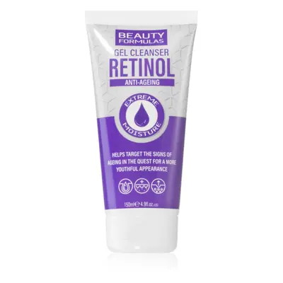 Beauty Formulas Retinol mélyen tisztító gél a ráncok ellen 150 ml